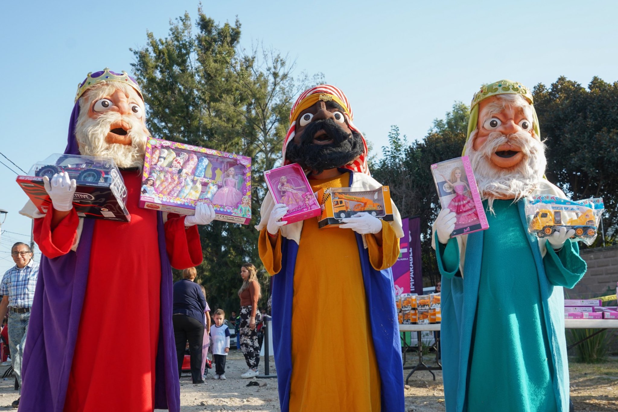 Reyes Magos en Puebla