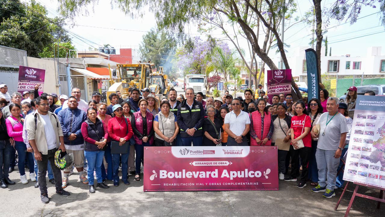 Pepe Chedraui arranca trabajos de rehabilitación vial en Bulevar Apulco