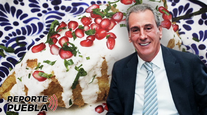 Pepe Chedraui invita a disfrutar de los tradicionales Chiles en Nogada en Puebla